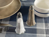 Glass 2-Piece Salt & Pepper Shaker Set - Modern Minimalist