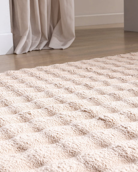 Bubble Pattern Area Rug - Modern Living Room Carpet