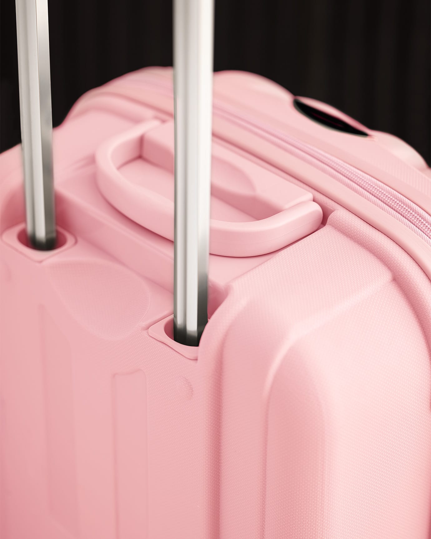 Blush Pink Cabin Size Carry-On Suitcase - Lightweight Travel Luggage