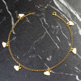 Professional Grade Sterling Silver Swan Anklet Set
