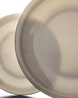 Fine Bone Porcelain 6-Person Dinnerware Set - Elegant White Design