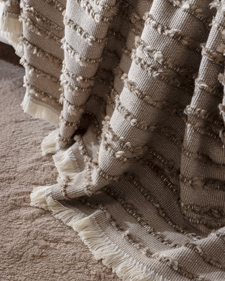 Acrylic Blend Sofa Throw - Enchanting Comfort & Style