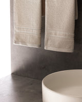Soft Absorbent 100% Cotton Hand Towel Set - 2 Pack
