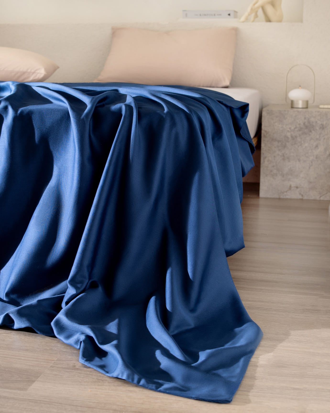 King Size 100% Cotton Sateen Duvet Cover Bedding Set