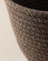 Woven Fabric Storage Basket - Natural Blend for Stylish Organization