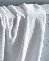 Luxury 100% Cotton Towel Set - Soft & Absorbent Bath Towels - White