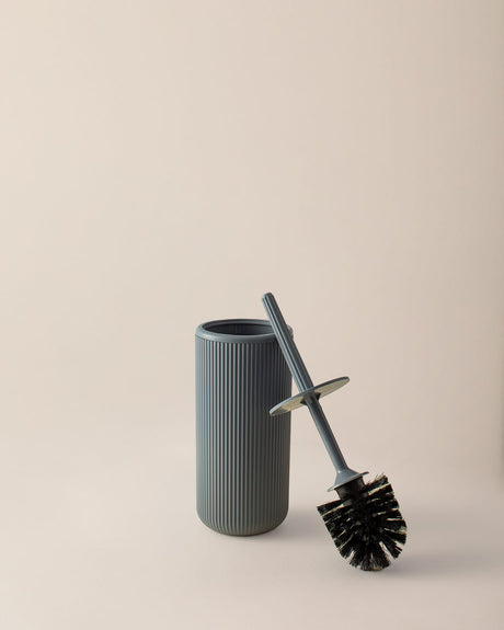 Elegant Bathroom Toilet Brush with Discreet Holder