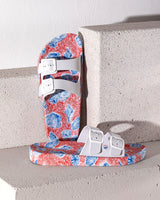 Colorful Women's Slip-On Comfort Slippers - Vibrant Indoor Outdoor Sandal