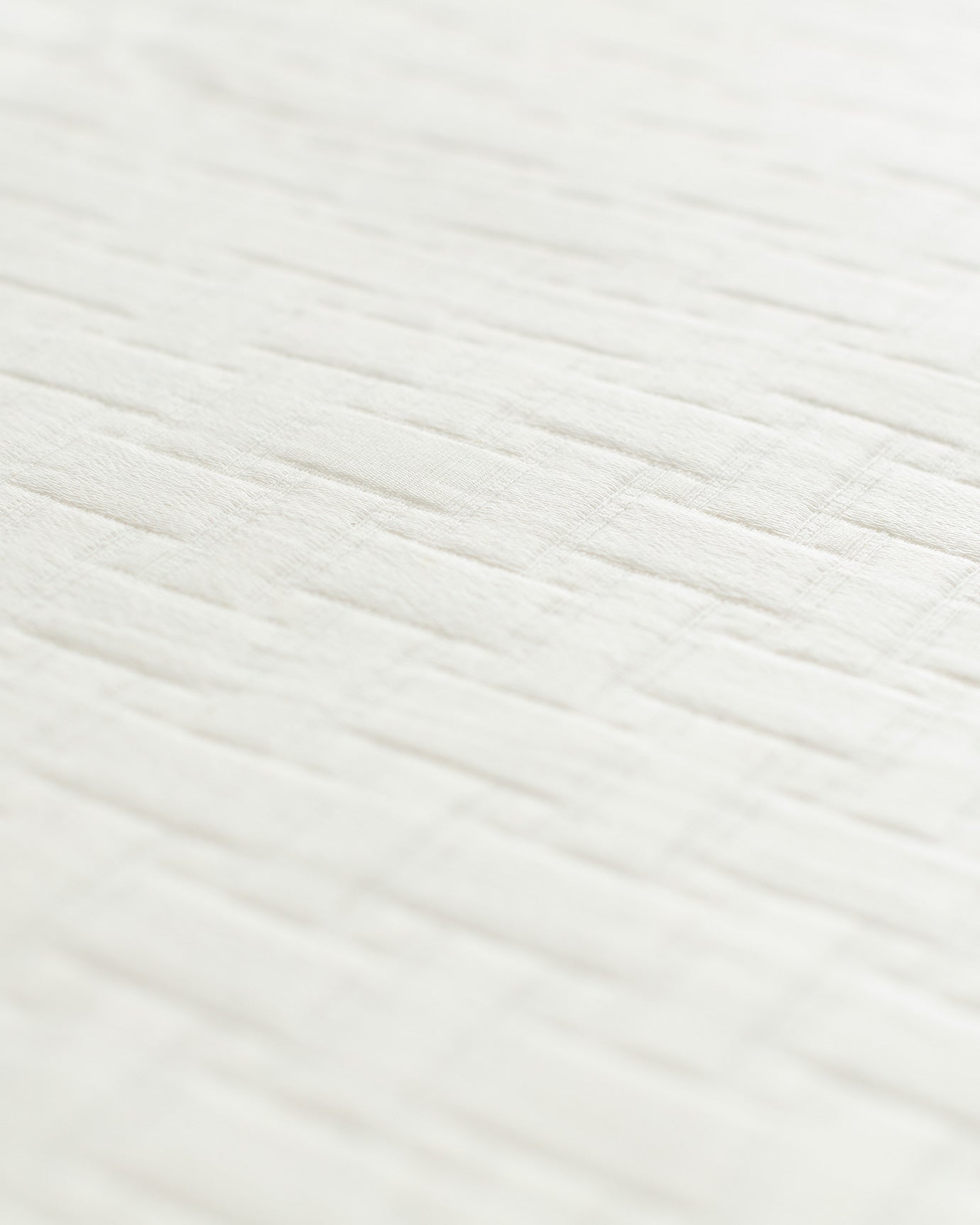 100% Cotton Twin Bedspread, Soft White Bed Cover