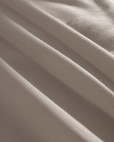 100% Cotton Sateen Double Duvet Cover Set - Printed & Piped Design