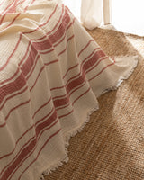 100% Cotton Muslin Single Pique Bedspread Set - Clair Collection