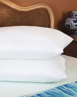 Soft Microfiber Bed Pillows, 2-Pack