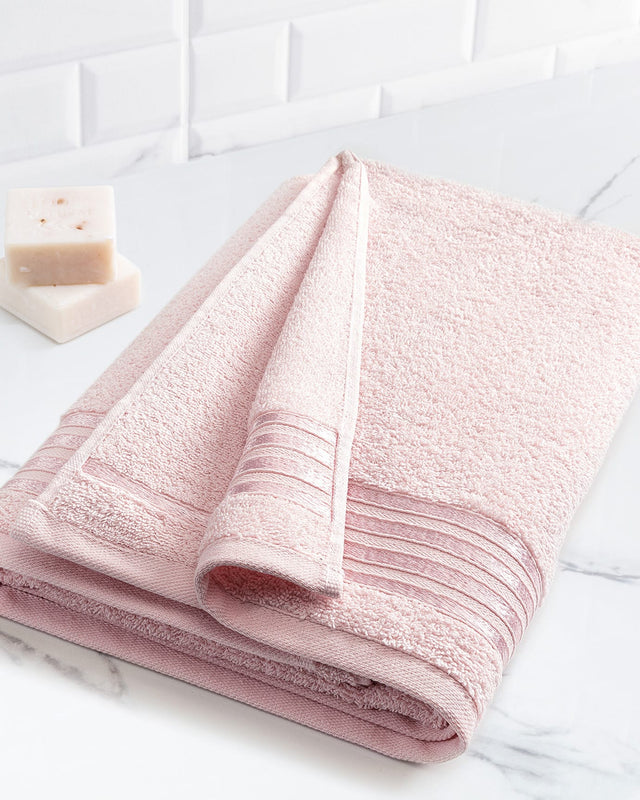 100% Cotton Bath Towel - Soft Maynor Border Design