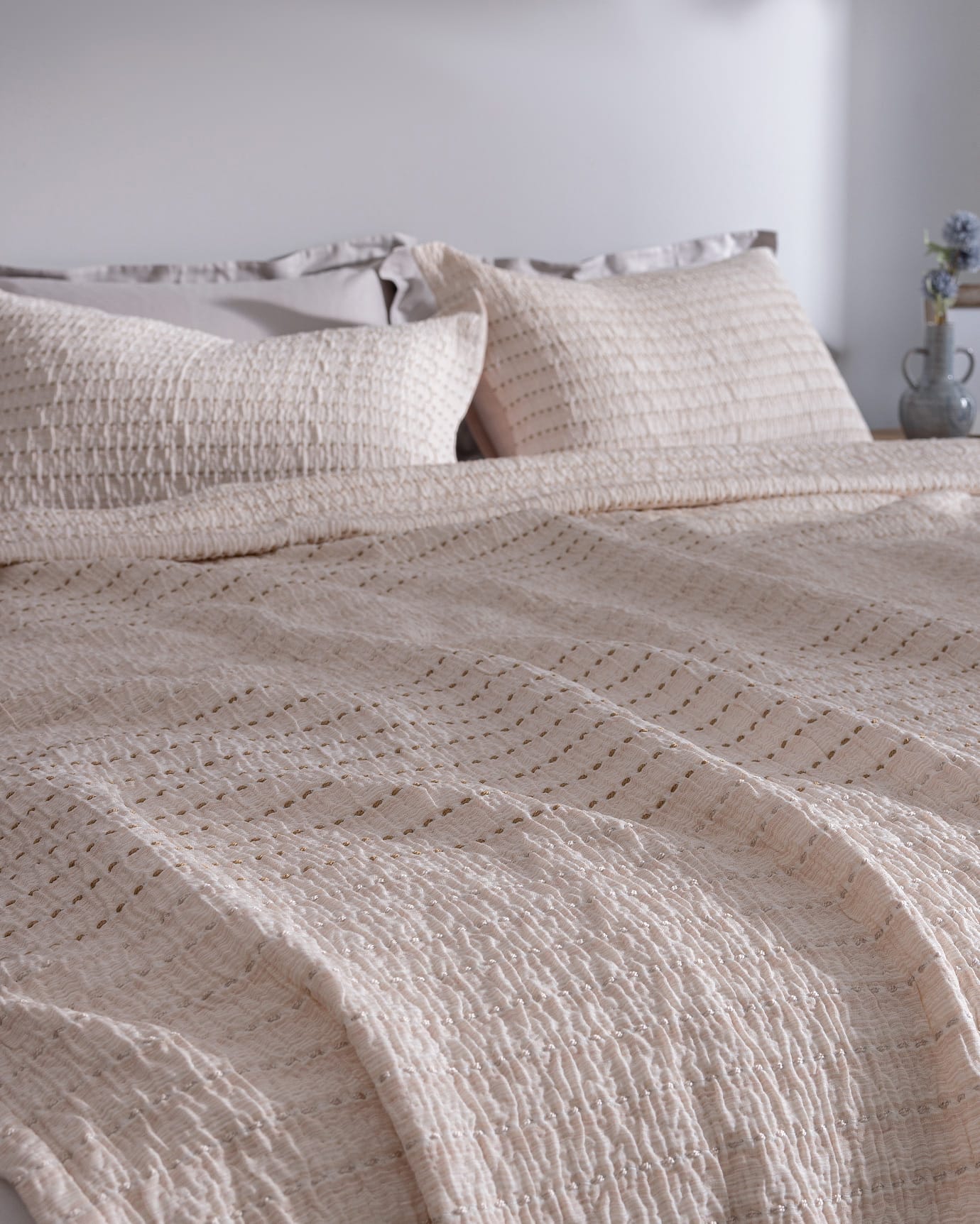 100% Cotton Double Bedspread - Petite Collection