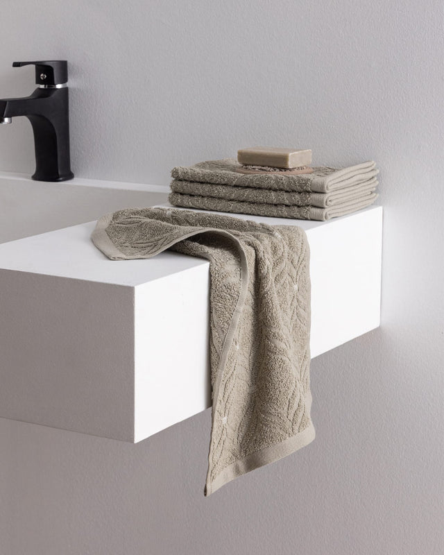 Muguet 4-Piece Cotton Hand Towel Set