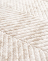 Eze Pattern Earth Tone Area Rug for Living Room - Brown
