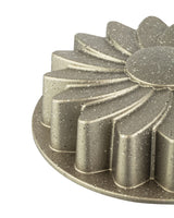 Non-Stick Fluted Cake Pan - Taupe for Easy Release Baking