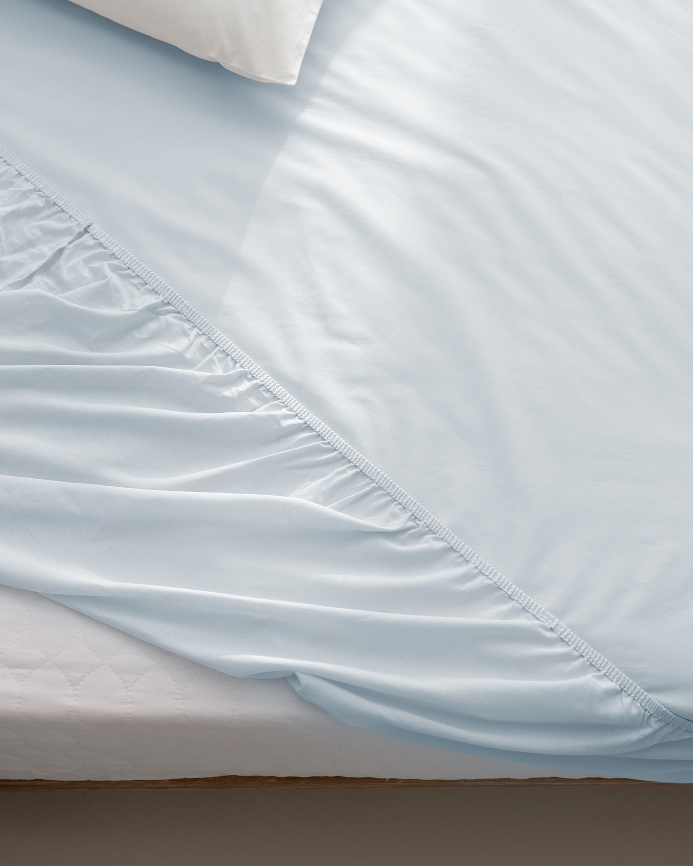Professional 100 Percent Cotton Ranforce Fitted Sheet King Size Plus