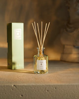 Elegant Glass Reed Diffuser - Refreshing Green Tea & Citrus Aroma