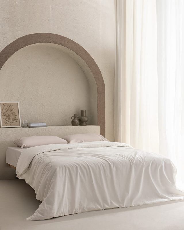 Pure Cotton King Size Duvet Cover - Soft Ranforce Weave