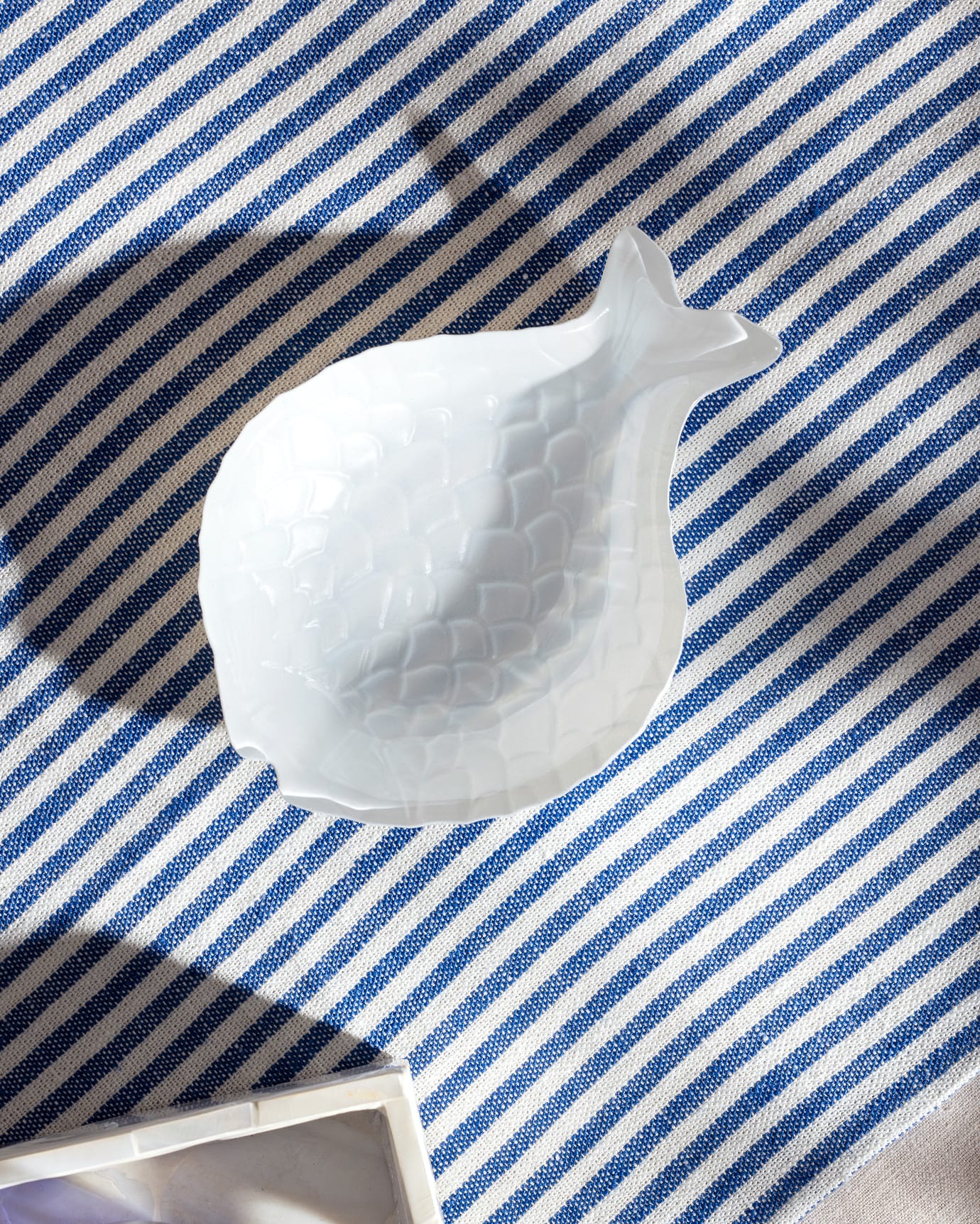 Small Glass Fish Plate - Appetizer & Sushi Serving Dish