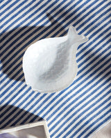 Small Glass Fish Plate - Appetizer & Sushi Serving Dish
