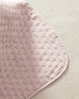 Polyester Double Bedspread - Elegant Powder Pink