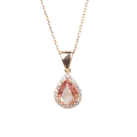 Premium Sterling Silver Zultanite Teardrop Pendant Necklace