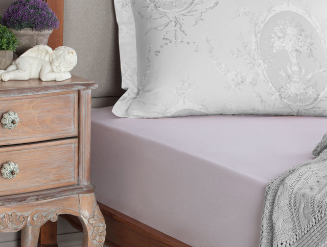 Eloise 100% Cotton Ranforce Double Size Fitted Sheet