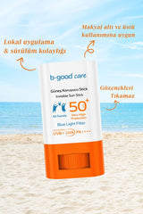 Broad Spectrum SPF 50+ Sunscreen Stick - Hydrating & Family-Friendly