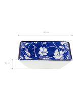 Nuova Ciotola Quadrata in Bone China - Rêve Bleu Rennes