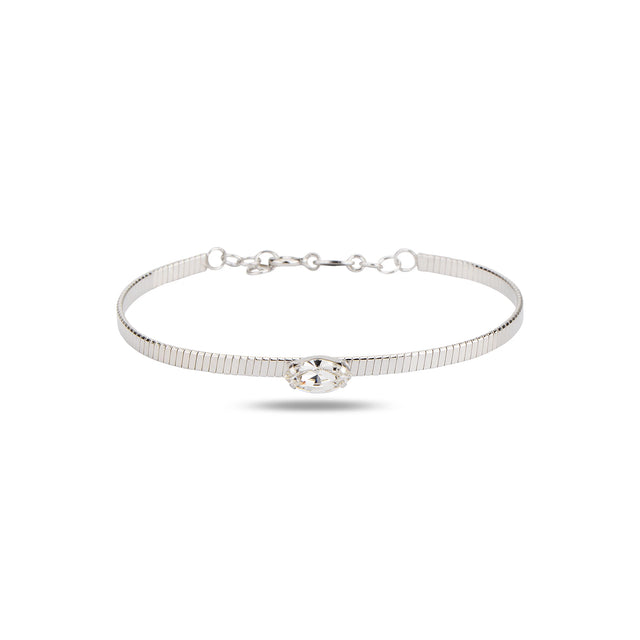 Colorful Solitaire Bracelet - Elegant Everyday Sparkle