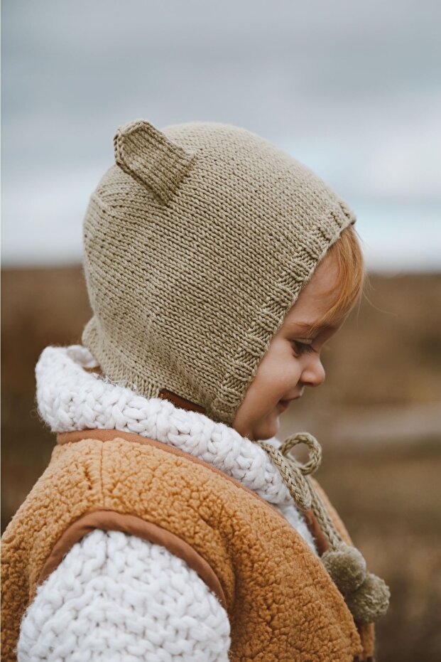 Earred Baby Beanie - 100% cotton, Warm & Soft - TryAladdin