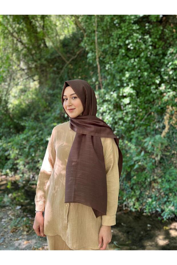 Easy - Care Flamed Shawl, Versatile Style - TryAladdin