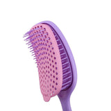 Easy Clean Detangling Hair Brush - Purple - TryAladdin