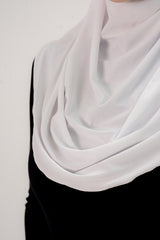 Easy - Wear Pleated Hijab Shawl Set - 2 Pieces, 50cm - TryAladdin