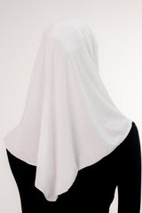 Easy - Wear Pleated Hijab Shawl Set - 2 Pieces, 50cm - TryAladdin