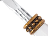 Ceramic Handle Stainless Steel Serving Fork - Rêve Bleu Design
