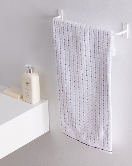 Cotton Blend Face Towel - Elegant Grenat Design