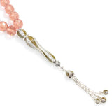 Sterling Silver Zultanite Round Facet Cut Prayer Beads - Handcrafted