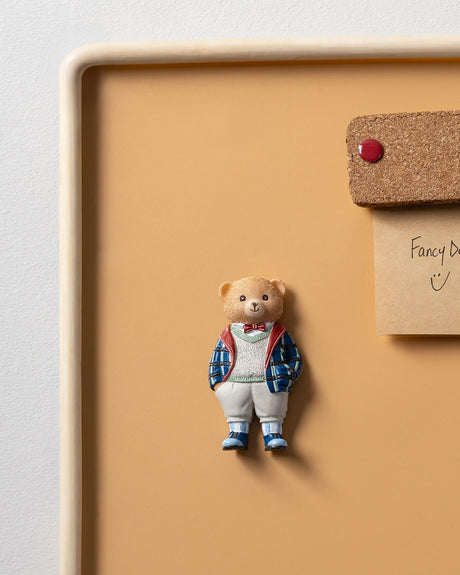 Boris Bear Decorative Magnet - Cute Animal Fridge Decor