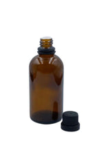 Amber glazen druppelflesjes 100ml - 3-pack voor etherische oliën en vloeistoffen
