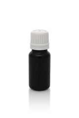 Black Glass Dropper Bottles 10ml - 3-Pack Set