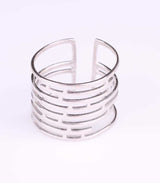925 Sterling Silver Labyrinth Ring - Adjustable Fit