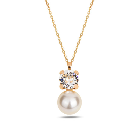 Classic Solitaire Pendant Necklace - Elegant & Timeless Shine