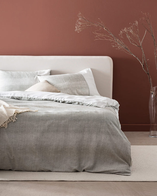 Adelya Pattern Double Coco Crepe Printed Duvet Cover Set
