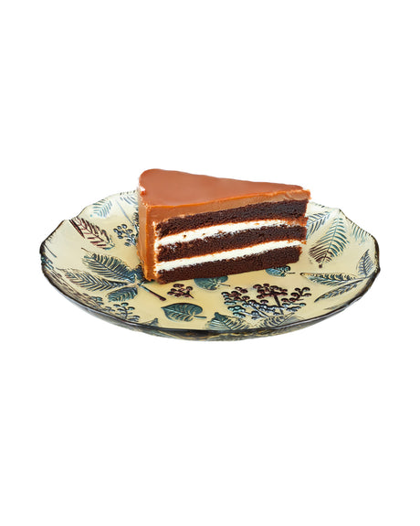 Vibrant Glass Plate - Expressive & Colorful Tableware