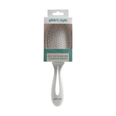 Eco Detangling Cushion Hair Brush for Smooth Styling - TryAladdin