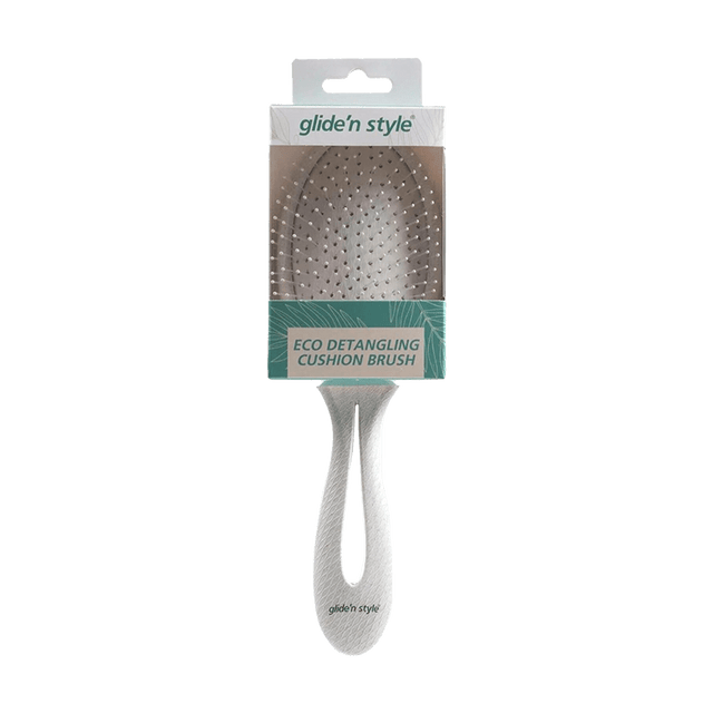 Eco Detangling Cushion Hair Brush for Smooth Styling - TryAladdin