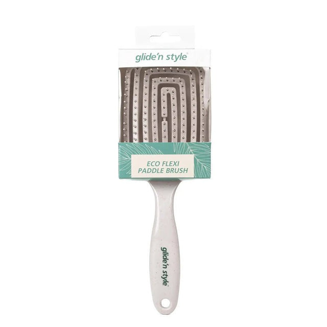 Eco - Friendly Flexible Detangling Paddle Hair Brush - TryAladdin